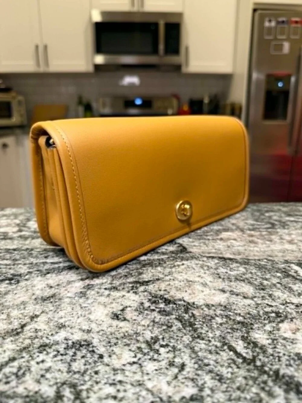 Coach Dinky Re-Edition Honey Brown - Like New